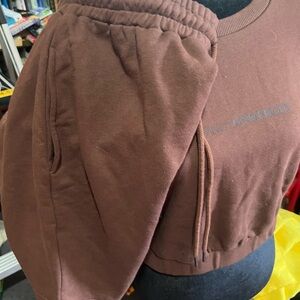 Homebody 2 Piece Brown Short Set